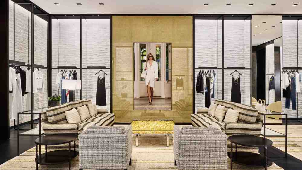 A look inside the new Chanel store in Boca Raton.