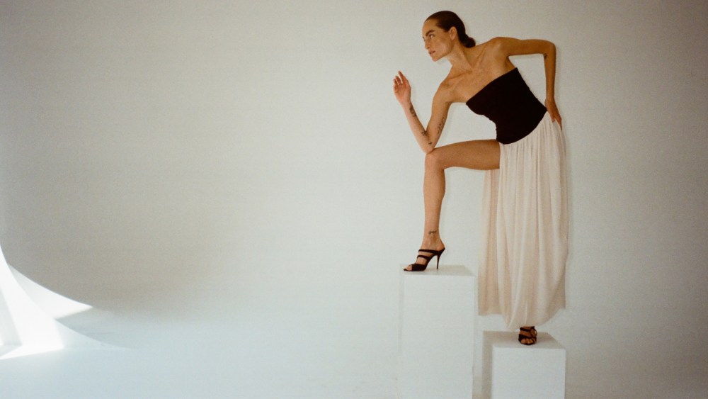 A pre-spring image of Ronny Kobo's collection, photographed by Mara Hoffman