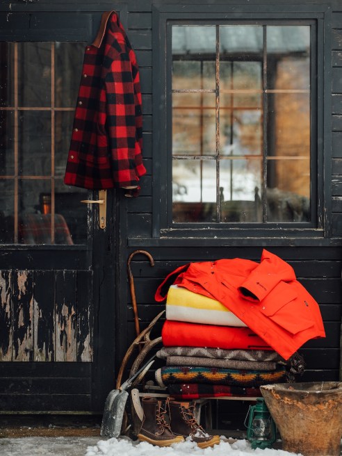 A Woolrich lifestyle image.