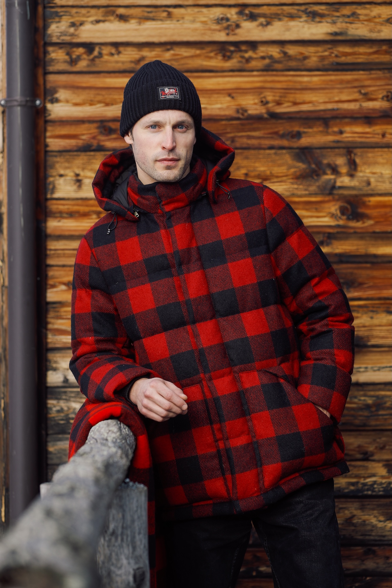A preview look from Woolrich Men's Fall 2026 collection.