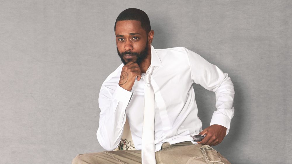 LaKeith Stanfield in Dior