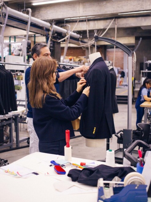 Ralph Lauren has worked with Ferrara Manufacturing, a family-owned, NYC-based luxury manufacturing company on the Team USA uniforms for the Olympics.