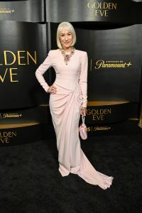 Helen Mirren at Golden Eve: The Golden Globes Honor Helen Mirren & Sarah Jessica Parker at The Beverly Hilton on January 06, 2026 in Beverly Hills, California.