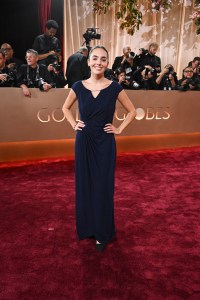 Natalie Sitek at the 83rd Annual Golden Globes held at The Beverly Hilton on January 11, 2026 in Beverly Hills, California.
