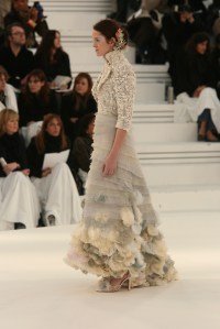 Chanel's spring 2006 haute couture runway show at the Grand Palais.