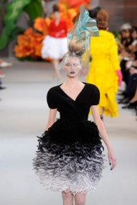 John Galliano for Christian Dior fall 2010 haute couture show at Musee Rodin.