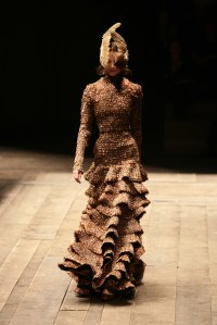 Alexander McQueen's fall 2006 show at the Palais Omnisport de Paris Bercy.