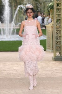 Chanel spring 2018 haute couture runway show.