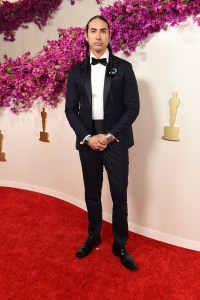 Tatanka Means at the 96th Annual Oscars held at Ovation Hollywood on March 10, 2024 in Los Angeles, California. (Photo by Gregg DeGuire/WWD via Getty Images)