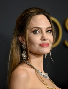 Angelina Jolie at the 15th Governors Awards held at the Ray Dolby Ballroom at Ovation Hollywood on November 17, 2024 in Los Angeles, California. (Photo by Gilbert Flores/Variety via Getty Images)