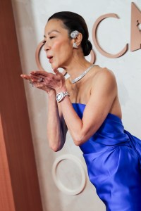 Michelle Yeoh at the 97th Oscars held at the Dolby Theatre on March 2, 2025 in Hollywood, California. (Photo by Lexie Moreland/WWD via Getty Images)