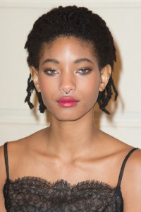 PARIS, FRANCE - DECEMBER 06:  Willow Smith attends the "Chanel Collection des Metiers d'Art 2016/17 : Paris Cosmopolite" show on December 6, 2016 in Paris, France.  (Photo by Stephane Cardinale - Corbis/Corbis via Getty Images)