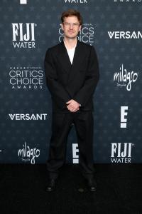 Lukasz Zal at the 31st Annual Critics Choice Awards held at Barker Hangar on January 04, 2026 in Santa Monica, California.