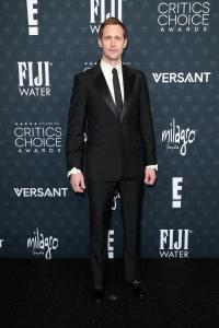 Alexander Skarsgard at the 31st Annual Critics Choice Awards held at Barker Hangar on January 04, 2026 in Santa Monica, California.