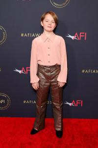 Jacobi Jupe at the 2026 AFI Awards held at the Four Seasons Beverly Hills on January 09, 2026 in Los Angeles, California.