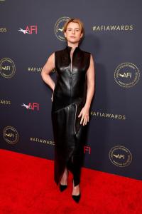 Jessie Buckley at the 2026 AFI Awards held at the Four Seasons Beverly Hills on January 09, 2026 in Los Angeles, California.