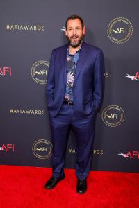Adam Sandler at the 2026 AFI Awards held at the Four Seasons Beverly Hills on January 09, 2026 in Los Angeles, California.
