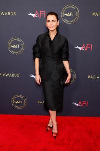 Keri Russell at the 2026 AFI Awards held at the Four Seasons Beverly Hills on January 09, 2026 in Los Angeles, California.