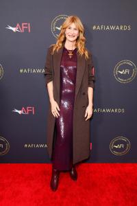 Laura Dern at the 2026 AFI Awards held at the Four Seasons Beverly Hills on January 09, 2026 in Los Angeles, California.