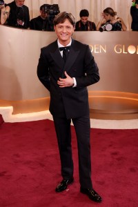 Connor Wood at the 83rd Annual Golden Globes held at The Beverly Hilton on January 11, 2026 in Beverly Hills, California.