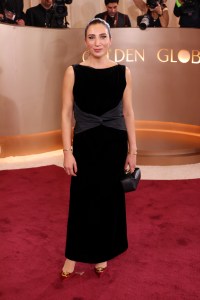 Clara Khoury at the 83rd Annual Golden Globes held at The Beverly Hilton on January 11, 2026 in Beverly Hills, California.