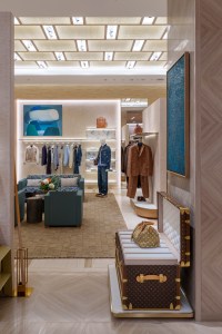 A look at the new Louis Vuitton store opening in Beijing, China.