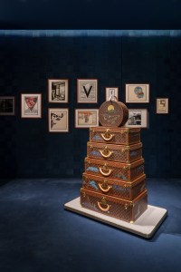 A look at the new Louis Vuitton store opening in Beijing, China.