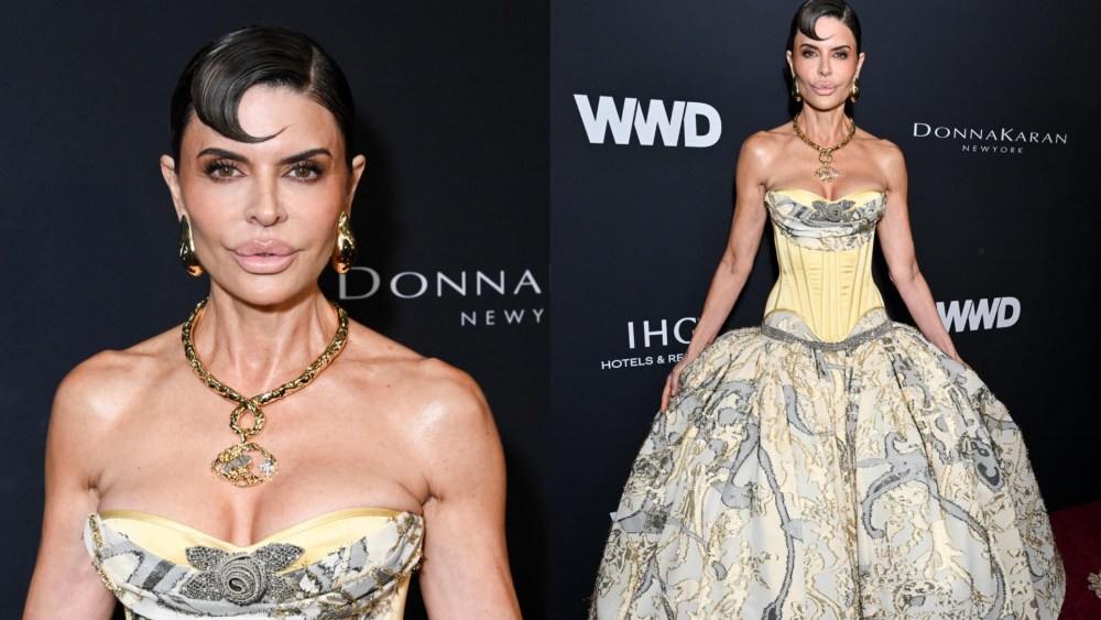 Lisa Rinna at the 2026 WWD Style Awards.