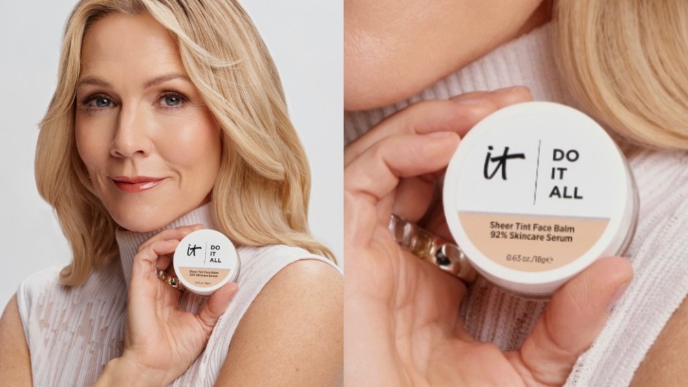 Jennie Garth for It Cosmetics.