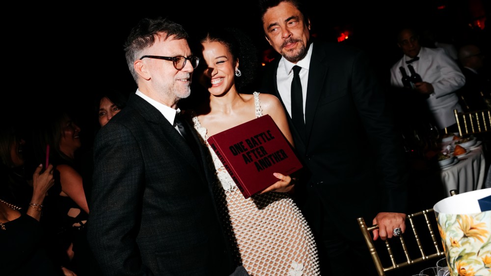 Paul Thomas Anderson, Chase Infiniti and Benicio del Toro