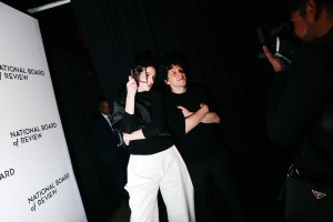 Eva Victor and Jesse Eisenberg