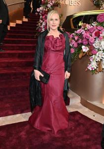 Patricia Arquette at the 83rd Annual Golden Globes held at The Beverly Hilton on January 11, 2026 in Beverly Hills, California.