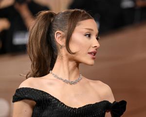 Ariana Grande at the 83rd Annual Golden Globes held at The Beverly Hilton on January 11, 2026 in Beverly Hills, California.
