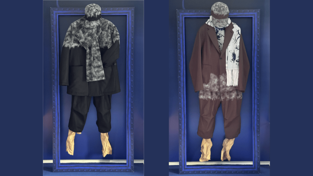 Preview looks from Shinyakozuka Men's Fall 2026 collection