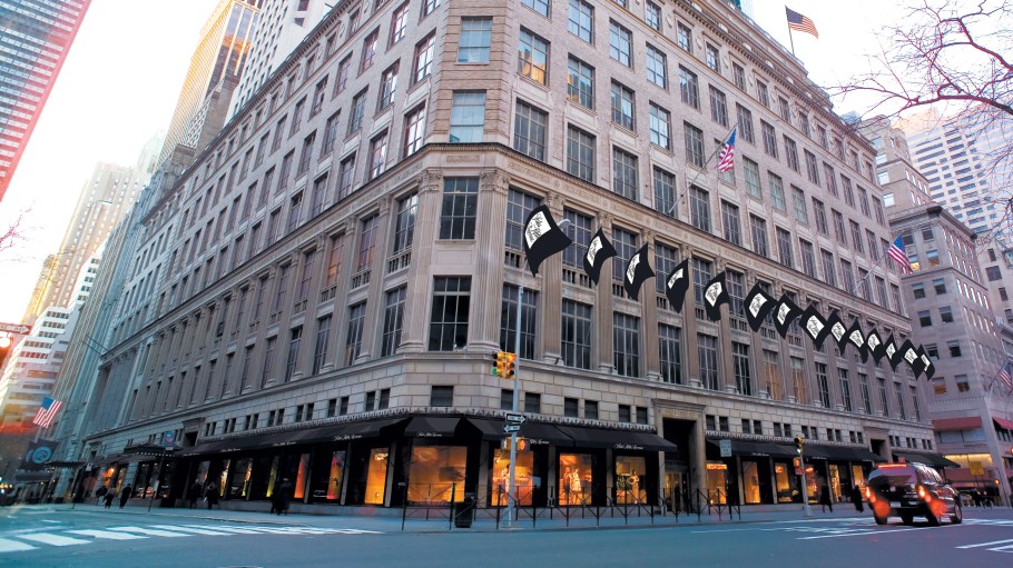 The Saks Fifth Avenue flagship in Manhattan.