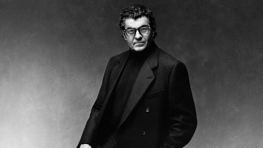 Italian ski legend Alberto Tomba fronting the first chapter of Ferragamo's “Legends, Reimagined” project.