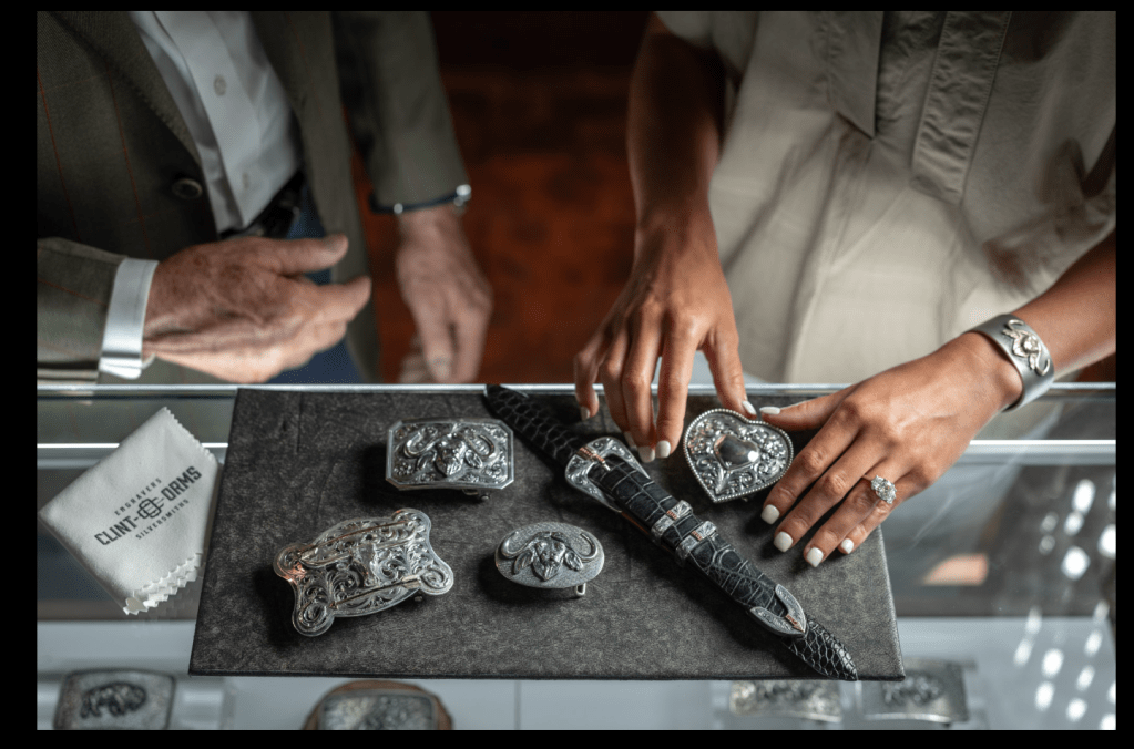 Clint Orms belt buckles