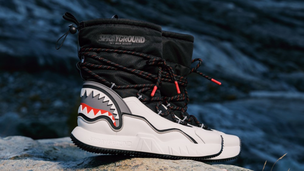 Sprayground Arctic Boots.
