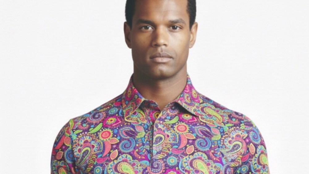 A look from the Jeffrey Banks collection.