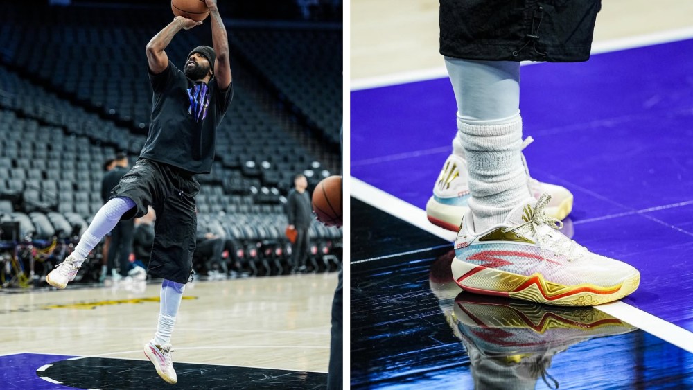 Anta Kai 3, Kyrie Irving debuts the Anta Kai 3 while recovering from an ACL injury suffered 10 months.