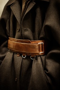 Backstage at the Hed Mayner Men’s Fall 2026 ready-to-wear show at Pitti Uomo