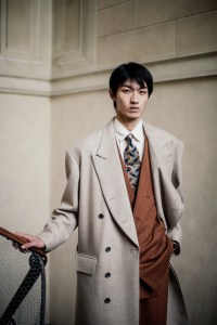 Backstage at the Soshiotsuki Men’s Fall 2026 ready-to-wear show at Pitti Uomo