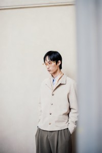Backstage at the Soshiotsuki Men’s Fall 2026 ready-to-wear show at Pitti Uomo