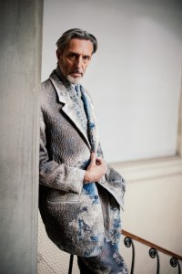 Backstage at the Soshiotsuki Men’s Fall 2026 ready-to-wear show at Pitti Uomo