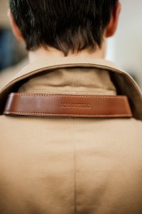 Backstage at the Soshiotsuki Men’s Fall 2026 ready-to-wear show at Pitti Uomo