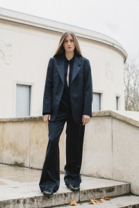 A look from the debut Bare collection for fall 2026.