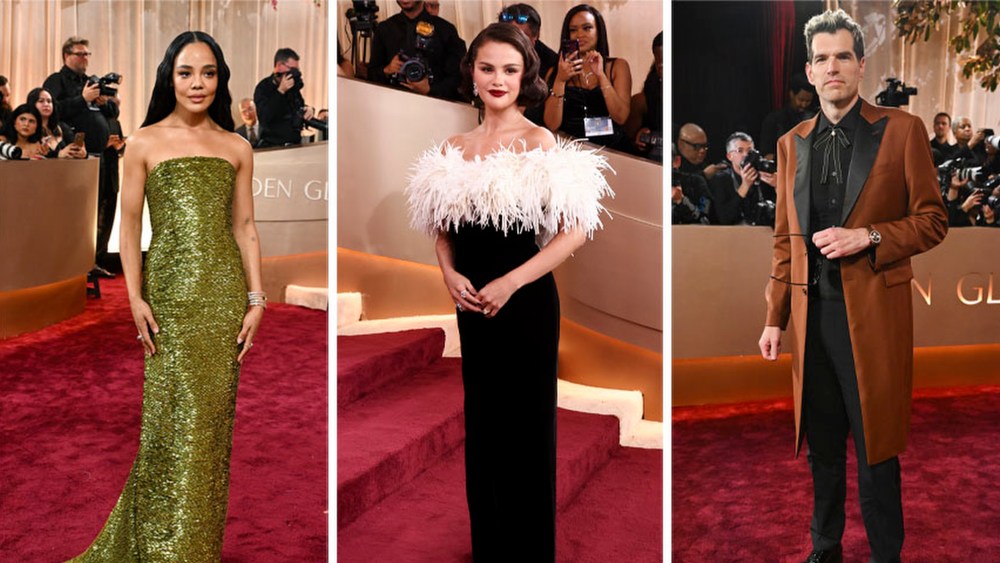 Tessa Thompson, Selena Gomez and Timothy Simons