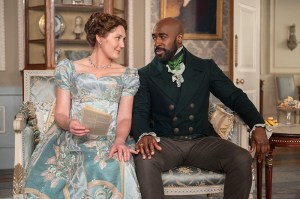 BRIDGERTON, from left: Ruth Gemmell, Daniel Francis, ‘An Offer from a Gentleman', (Season 4, ep. 404, aired Jan. 29, 2026). photo: Liam Daniel / ©Netflix / Courtesy Everett Collection