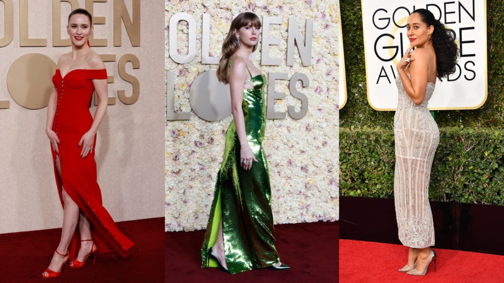 Christian Louboutin shoes Golden Globes