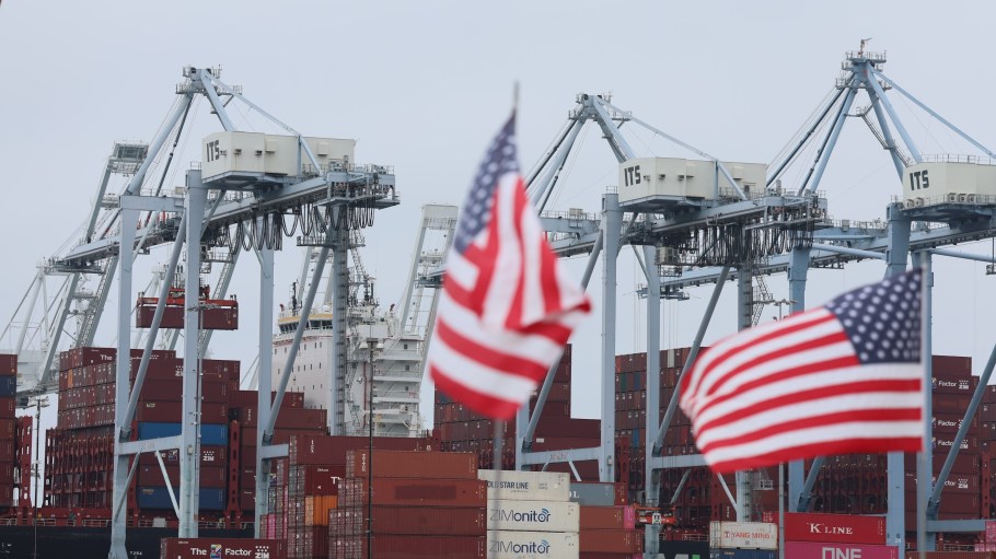 Year-over-year inbound cargo volumes are still expected to decline through April, according to the Global Port Tracker.